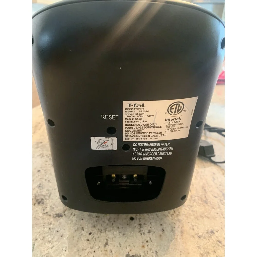 T-fal Easy Pro Deep Frying Machine FR101450 - 3L w/Helen Chen Stainless Steel‎